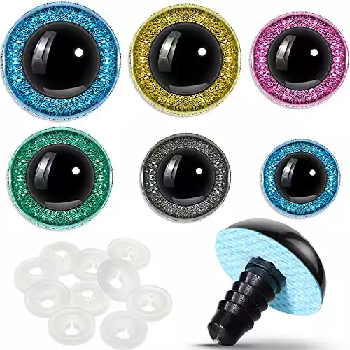 16-30 mm Safety Eyes in Five Colors