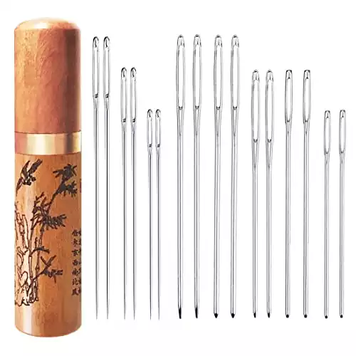 Needles Set with Wooden Case
