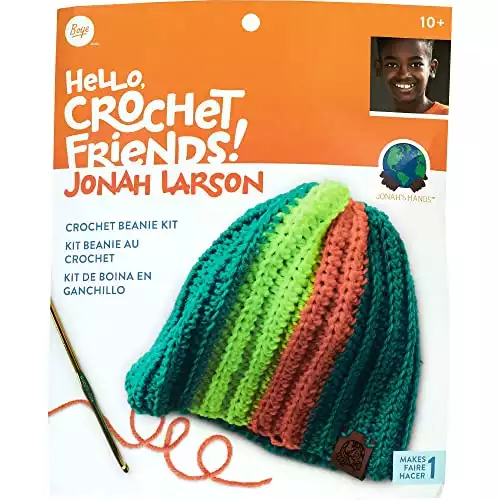 Jonah's Hand Beanie Hat Crochet Kit
