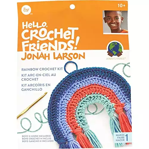 Boye Jonah's Hands Rainbow Crochet Kit