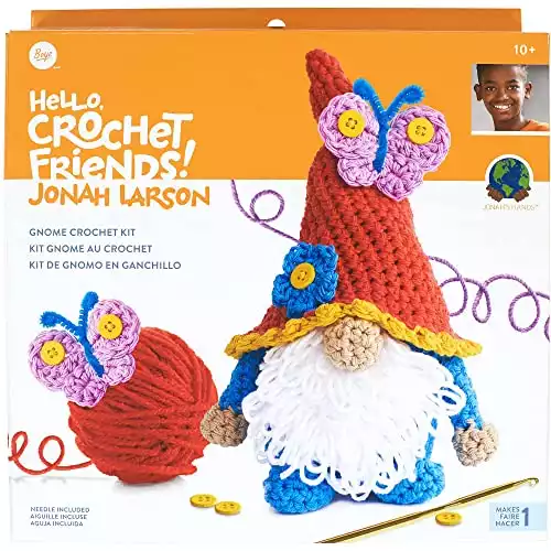 Boye Jonah's Hands Gnome Crochet Kit