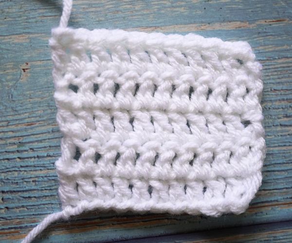 Stacked Single Crochets Method