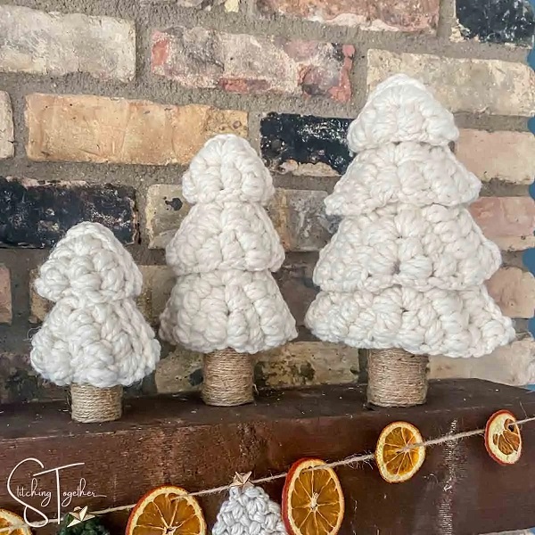 Large Crochet Christmas Tree